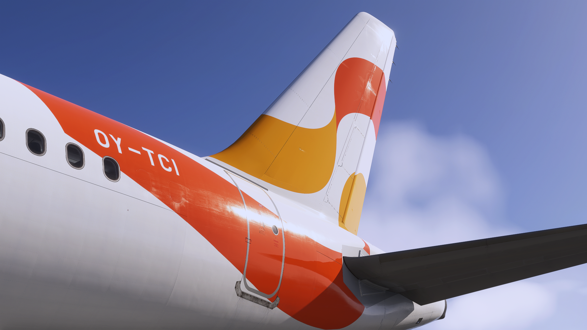 Aircraft tail, vSunclass